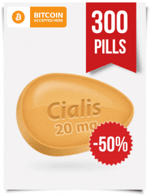 Tadalafil Online 20 mg x 300 Tabs