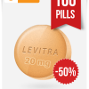 Buy Levitra Online 20 mg x 100 Tabs