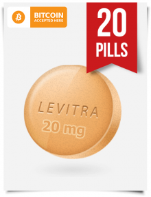 Buy Levitra Online 20 mg x 20 Tabs