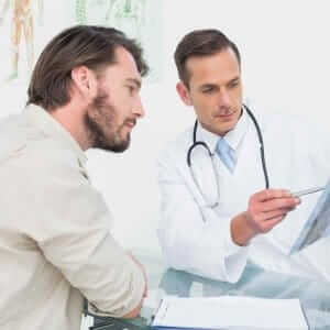 Consultation with doctor