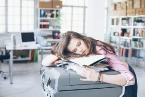 Lack of sleep